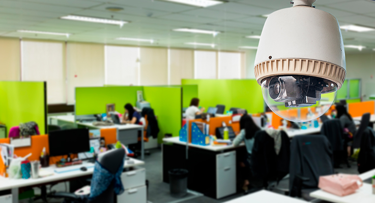 câmeras de vigilância
